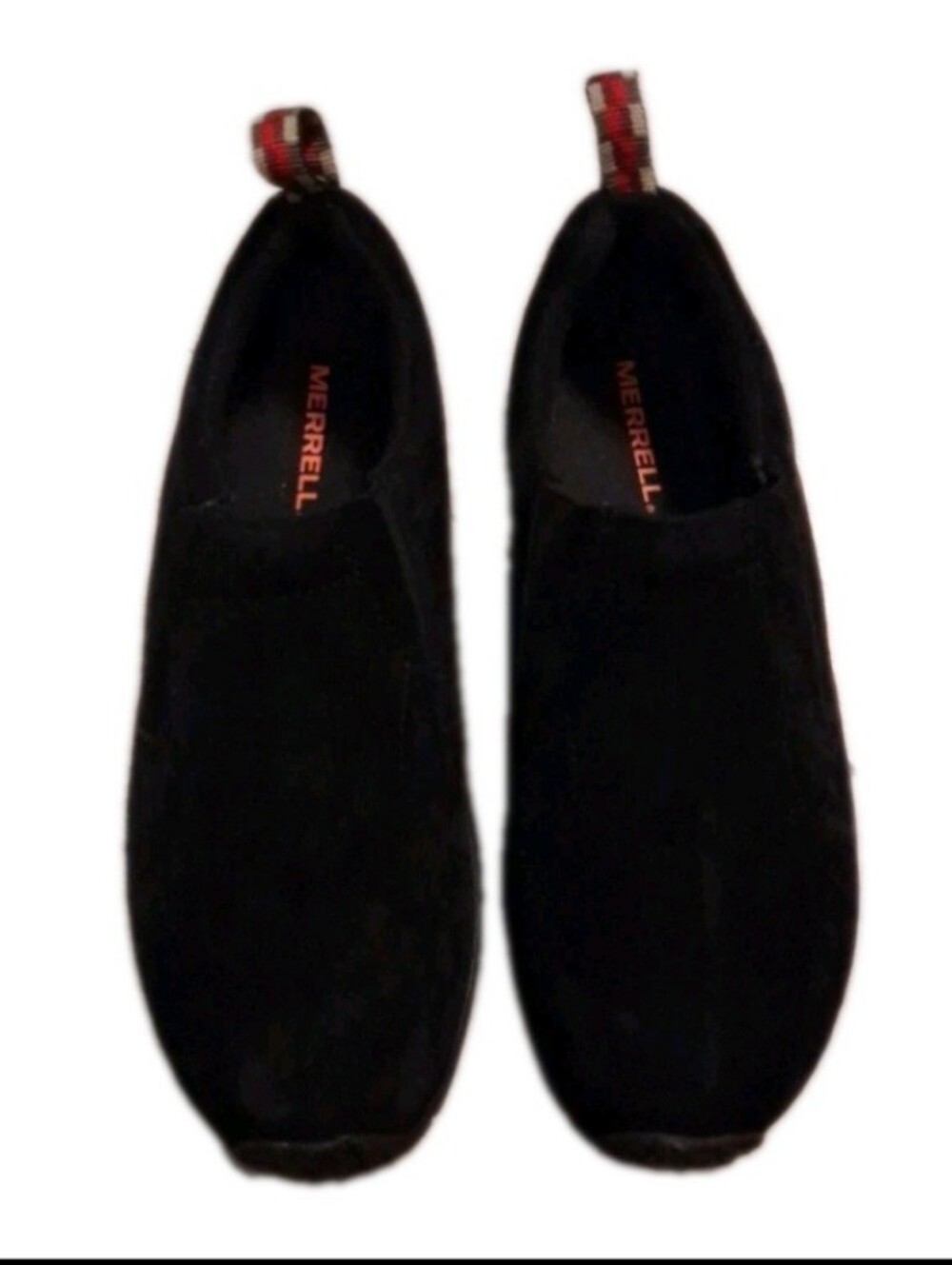 Merrell Black Suede Jungle Moc Slip On Shoes 9.5